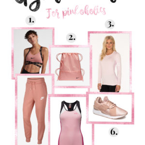 Träningskläder för pinkoholics